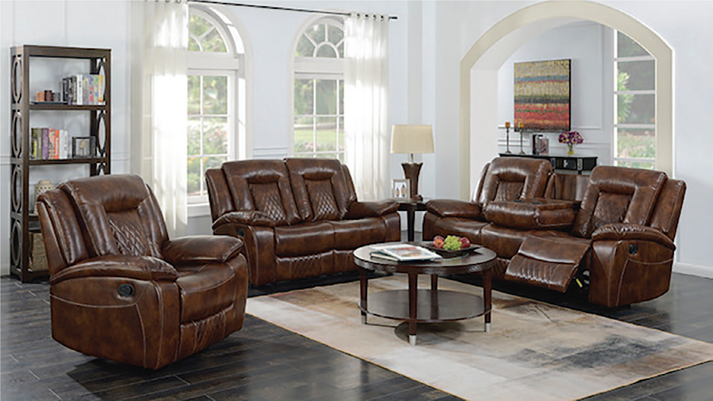 6002 Recliner Chairs Only Brown