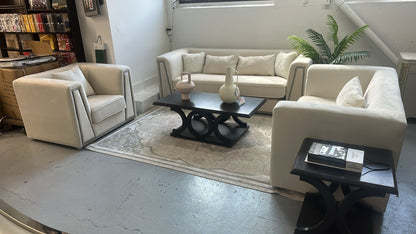 2112 - Beige Brushed Chrome Accent