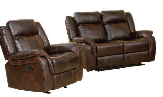 7770 Brown Loveseats