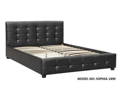 Sophia PU Brown Grey-King
